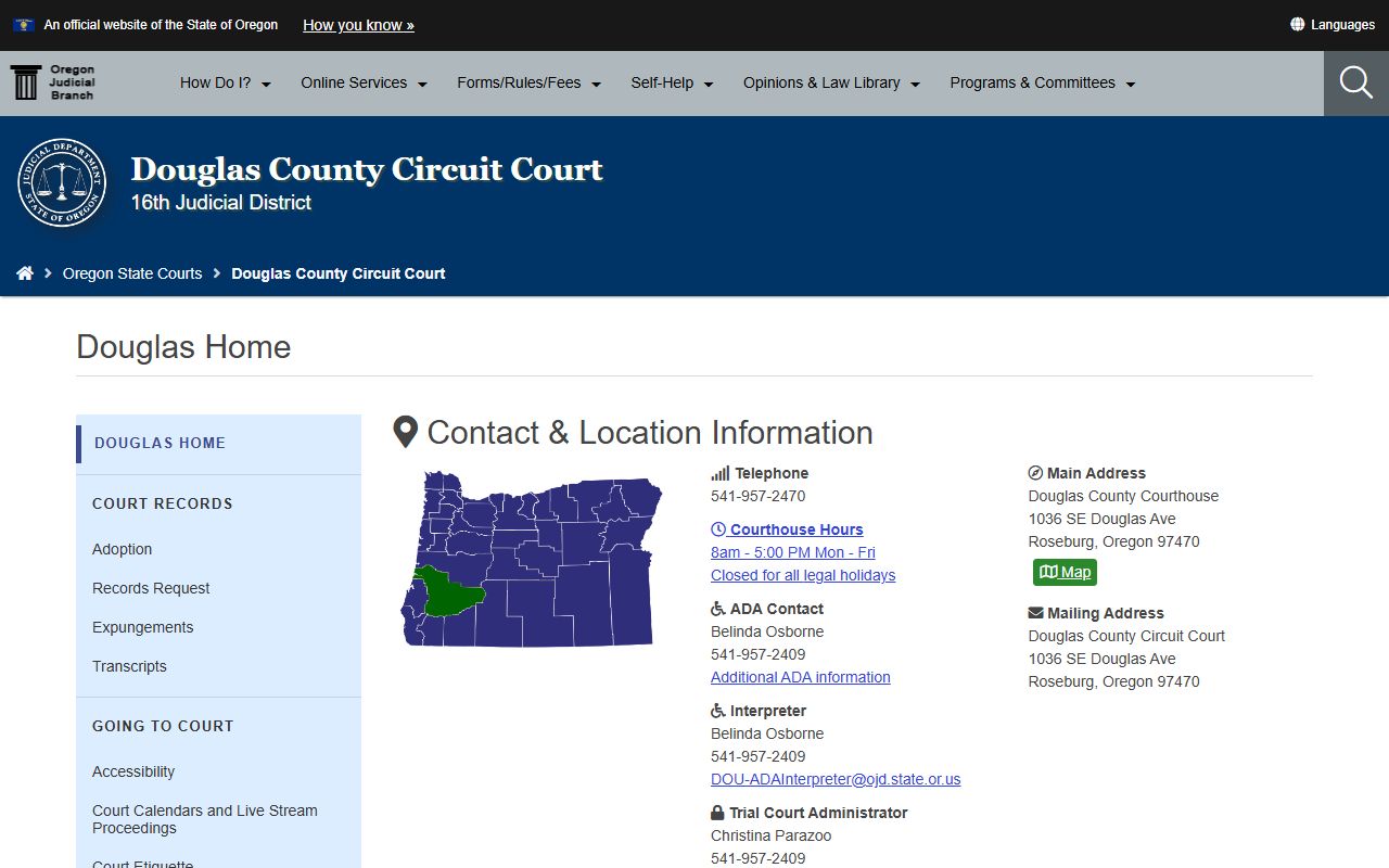 Douglas County family court records